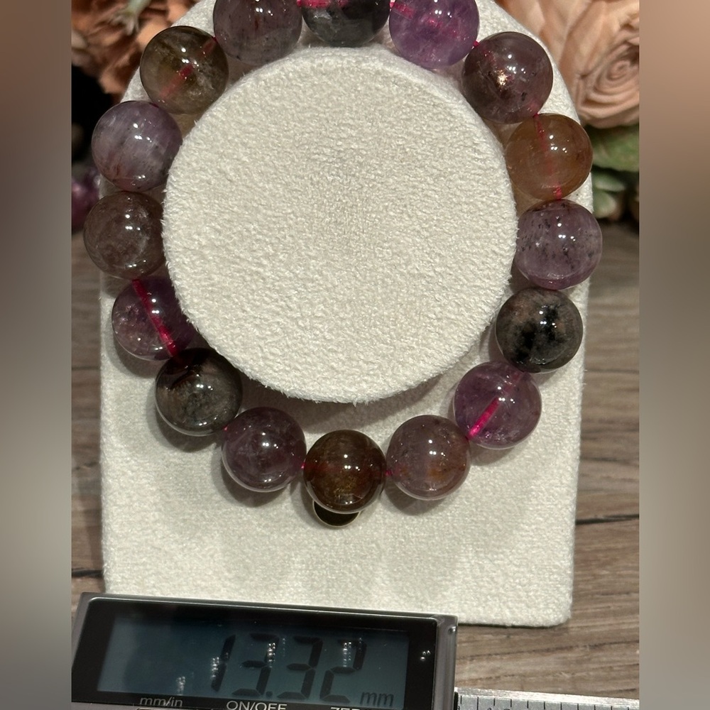 Super 7 Bracelet 13mm Size 6.75 - Picture 5 of 5